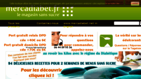 What Mercadiabet.fr website looked like in 2017 (6 years ago)