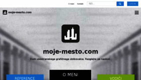 What Moje-mesto.com website looked like in 2017 (6 years ago)