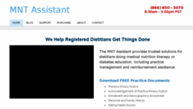 What Mntassistant.com website looked like in 2017 (6 years ago)