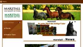 What Marstall.ch website looked like in 2017 (6 years ago)