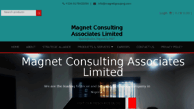 What Magnetgroupng.com website looked like in 2017 (6 years ago)