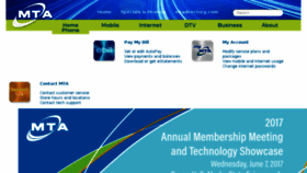 What Mta-telco.com website looked like in 2017 (6 years ago)