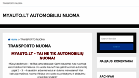 What Myauto.lt website looked like in 2017 (6 years ago)