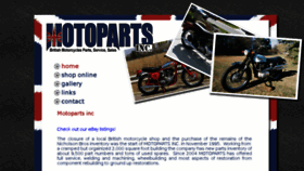 What Motopartsinc.com website looked like in 2017 (6 years ago)