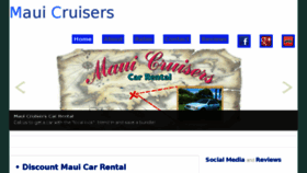 What Mauicruisers.net website looked like in 2017 (6 years ago)