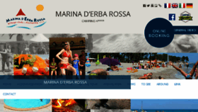 What Marina-erbarossa.com website looked like in 2017 (6 years ago)
