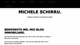 What Micheleschirru.it website looked like in 2017 (6 years ago)