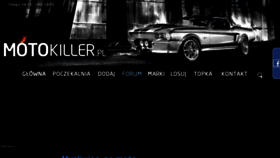 What Motokiller.pl website looked like in 2017 (6 years ago)