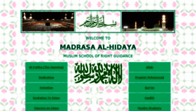 What Madrasahidaya.net website looked like in 2017 (6 years ago)