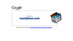 What Mycitylives.com website looked like in 2017 (6 years ago)