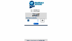 What Medworldadvisors.com website looked like in 2017 (6 years ago)
