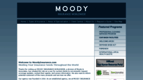 What Moodyinsurance.com website looked like in 2017 (6 years ago)
