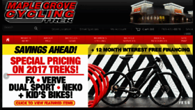 What Maplegrovecycling.com website looked like in 2017 (6 years ago)