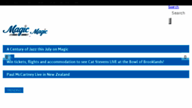 What Magic.co.nz website looked like in 2017 (6 years ago)