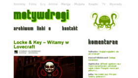 What Motywdrogi.pl website looked like in 2017 (6 years ago)