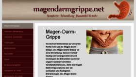 What Magendarmgrippe.net website looked like in 2017 (6 years ago)