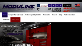 What Modulinecabinets.com website looked like in 2017 (6 years ago)