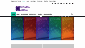 What Micartastral.com website looked like in 2017 (6 years ago)