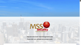 What Msssecurity.elmotalent.com.au website looked like in 2017 (6 years ago)