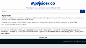 What Mp3juices.co website looked like in 2017 (6 years ago)