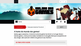 What Melhordosgames.com.br website looked like in 2017 (6 years ago)
