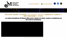 What Melodymusicschool.it website looked like in 2017 (6 years ago)
