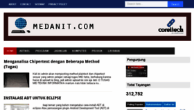 What Medanit.com website looked like in 2017 (6 years ago)