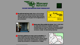 What Mercurymail.com website looked like in 2017 (6 years ago)