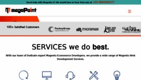 What Magentostore.in website looked like in 2017 (6 years ago)