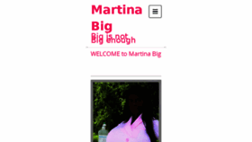 What Martina-big.com website looked like in 2017 (6 years ago)