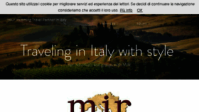What Mir-italy.com website looked like in 2017 (6 years ago)