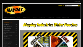 What Maydayorders.com website looked like in 2017 (6 years ago)