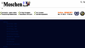 What Moschen-bayern.de website looked like in 2017 (6 years ago)