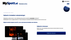 What Myspott.nl website looked like in 2017 (6 years ago)