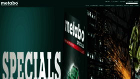 What Metabo.co.uk website looked like in 2017 (6 years ago)