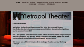 What Metropol-theater-koeln.de website looked like in 2017 (6 years ago)