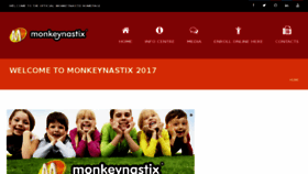 What Monkeynastixonline.co.za website looked like in 2017 (6 years ago)