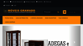 What Moveisgramado.com.br website looked like in 2017 (6 years ago)