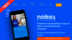 What Maideasy.my website looked like in 2017 (6 years ago)
