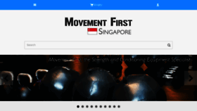 What Movementfirst.sg website looked like in 2017 (6 years ago)