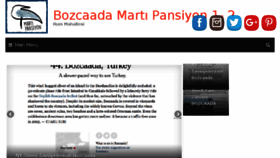What Martibozcaada.com website looked like in 2017 (6 years ago)