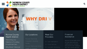 What Morrowcountyhealthdistrict.org website looked like in 2017 (6 years ago)