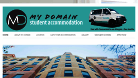 What Mydomainliving.co.za website looked like in 2017 (6 years ago)