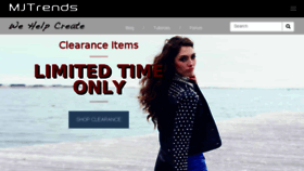 What Mjtrends.com website looked like in 2017 (6 years ago)