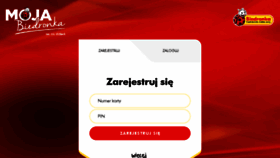 What Moja.biedronka.pl website looked like in 2017 (6 years ago)