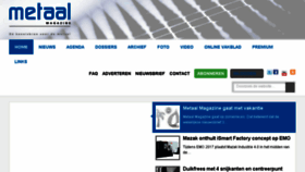 What Metaalmagazine.nl website looked like in 2017 (6 years ago)