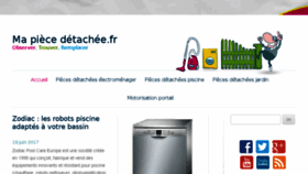 What Ma-piece-detachee.fr website looked like in 2017 (6 years ago)
