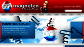 What Magnetenspecialist.nl website looked like in 2017 (6 years ago)