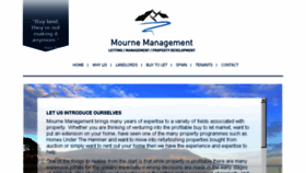 What Mournemanagement.com website looked like in 2017 (6 years ago)