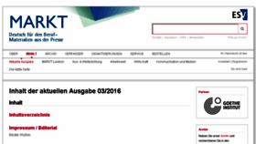 What Marktdigital.de website looked like in 2017 (6 years ago)